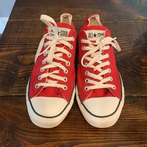 Dark Red Converse